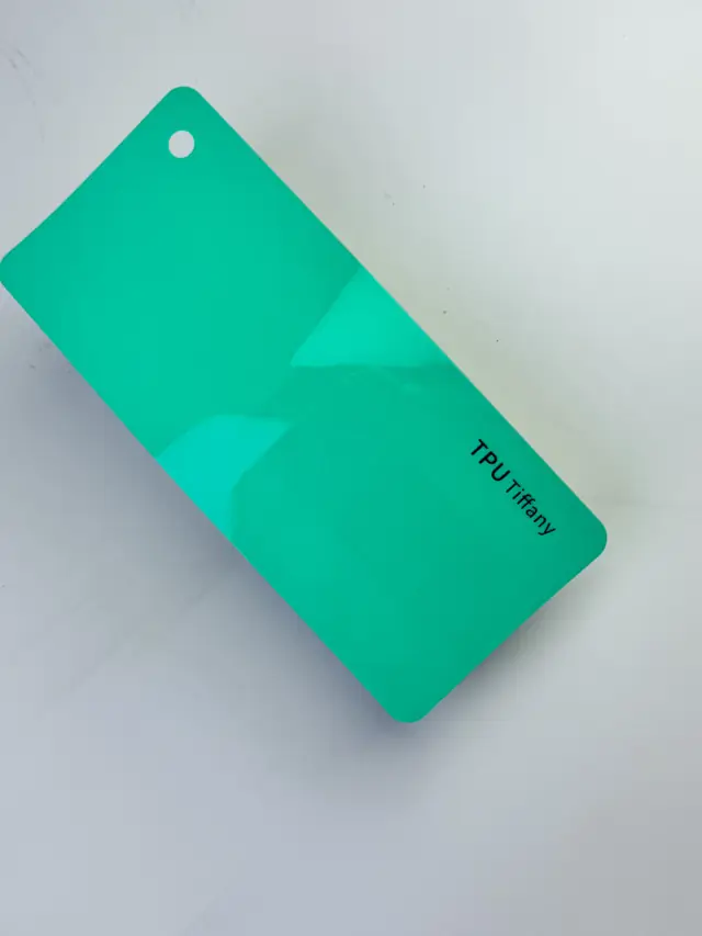Tiffany colour PPF swatch
