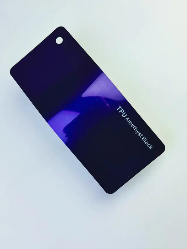 Amethyst Black PureShield colour PPF swatch
