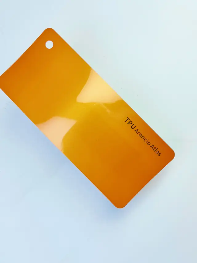 Arancio Atlas PureShield colour PPF swatch