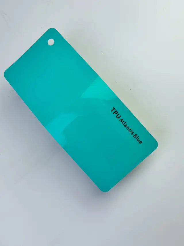 Atlantis Blue PureShield colour PPF swatch