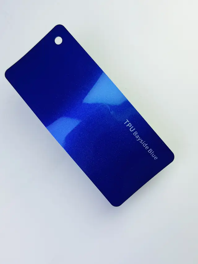Bayside Blue PureShield colour PPF swatch