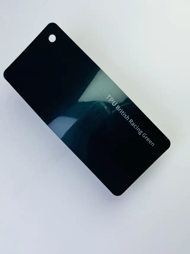 British Racing Green PureShield colour PPF swatch