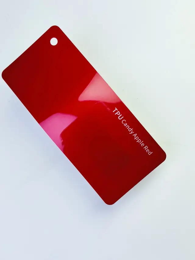 Candy Apple Red PureShield colour PPF swatch