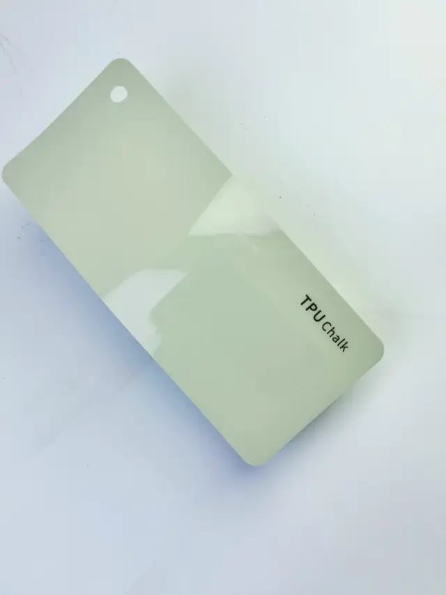 Chalk PureShield colour PPF swatch