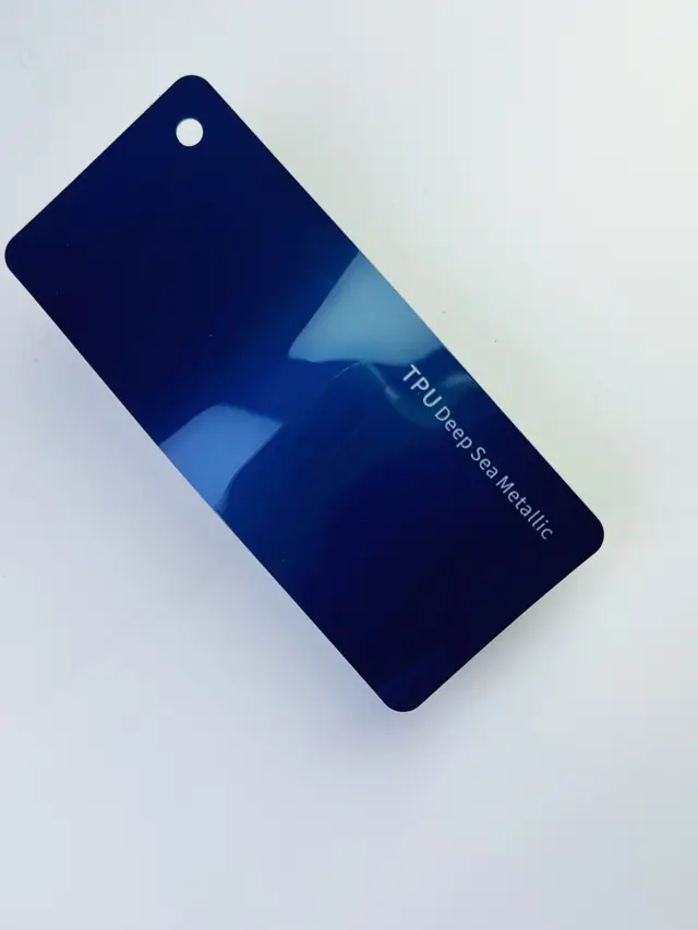 Deep Sea Metallic PureShield colour PPF swatch