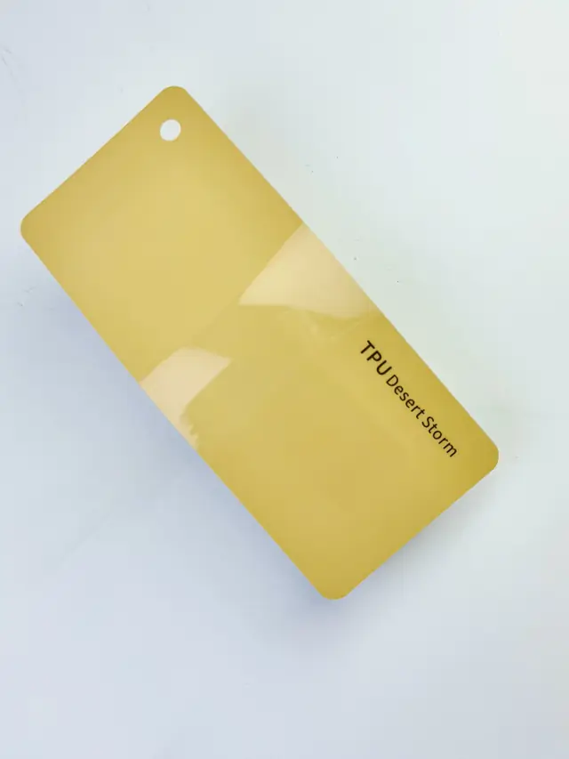 Desert Storm PureShield colour PPF swatch