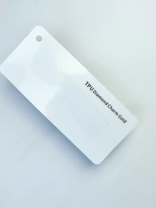 Diamond Charm Gold PureShield colour PPF swatch