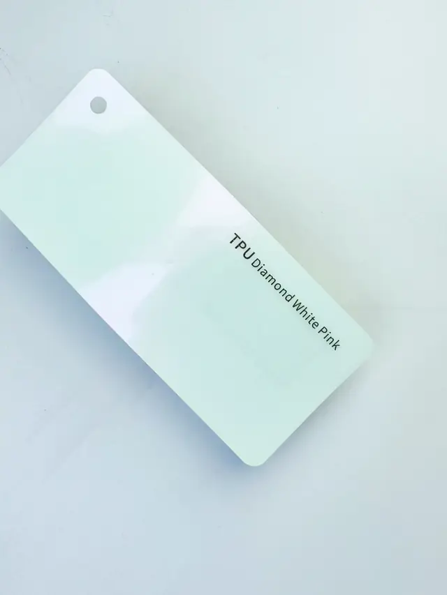 Diamond White Pink PureShield colour PPF swatch
