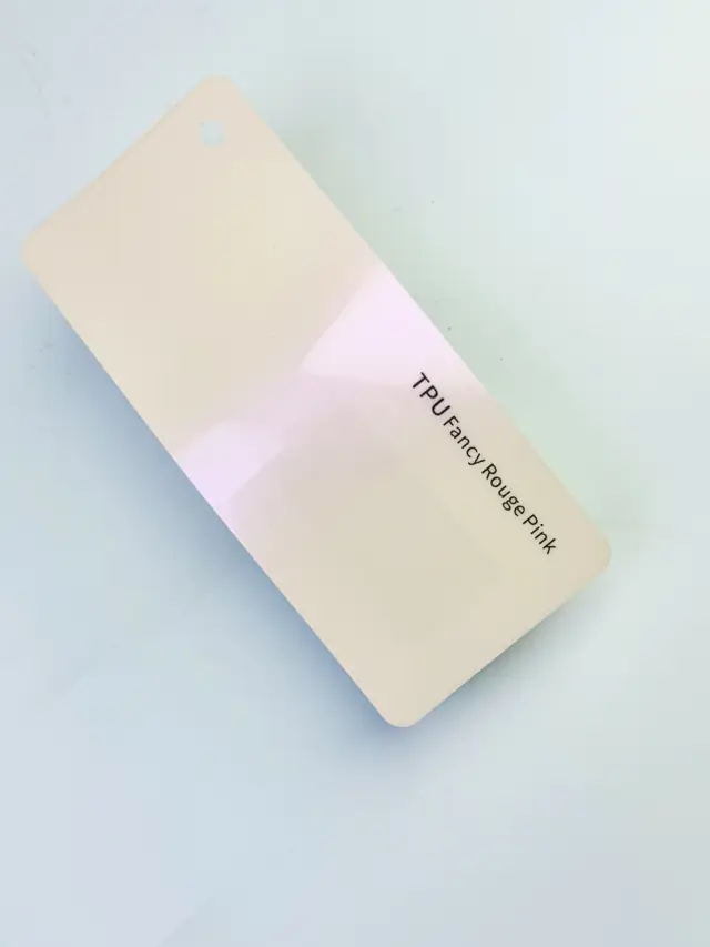 Fancy Rouge Pink PureShield colour PPF swatch