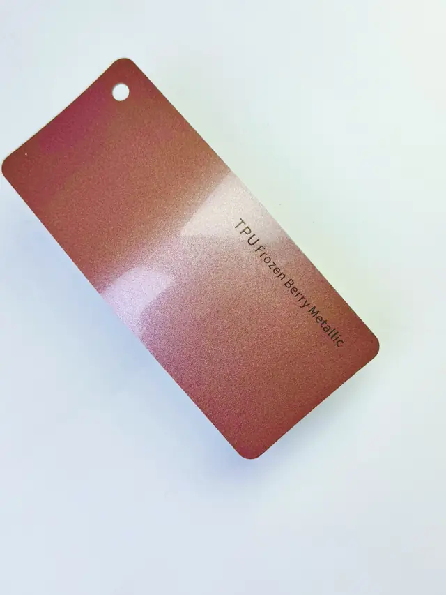Frozen Berry Metallic PureShield colour PPF swatch