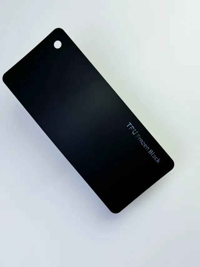 Frozen Black PureShield colour PPF swatch