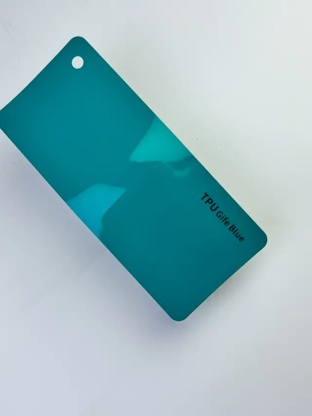 Gife Blue PureShield colour PPF swatch