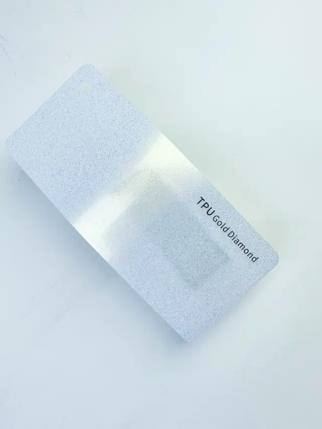 Gold Diamond PureShield colour PPF swatch