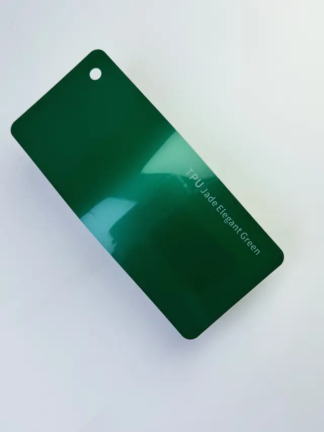 Jade Elegant Green PureShield colour PPF swatch