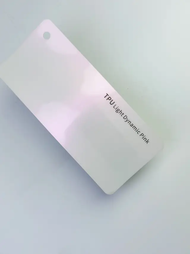 Light Dynamic Pink PureShield colour PPF swatch
