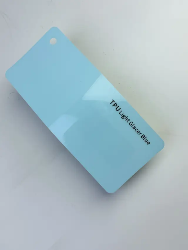 Light Glacier Blue PureShield colour PPF swatch
