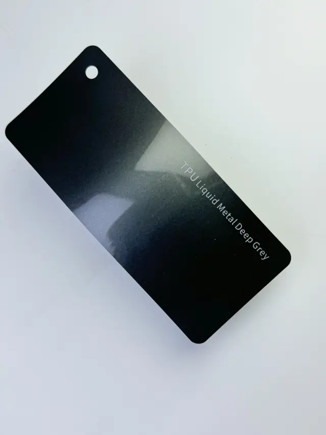 Liquid Metal Deep Grey PureShield colour PPF swatch