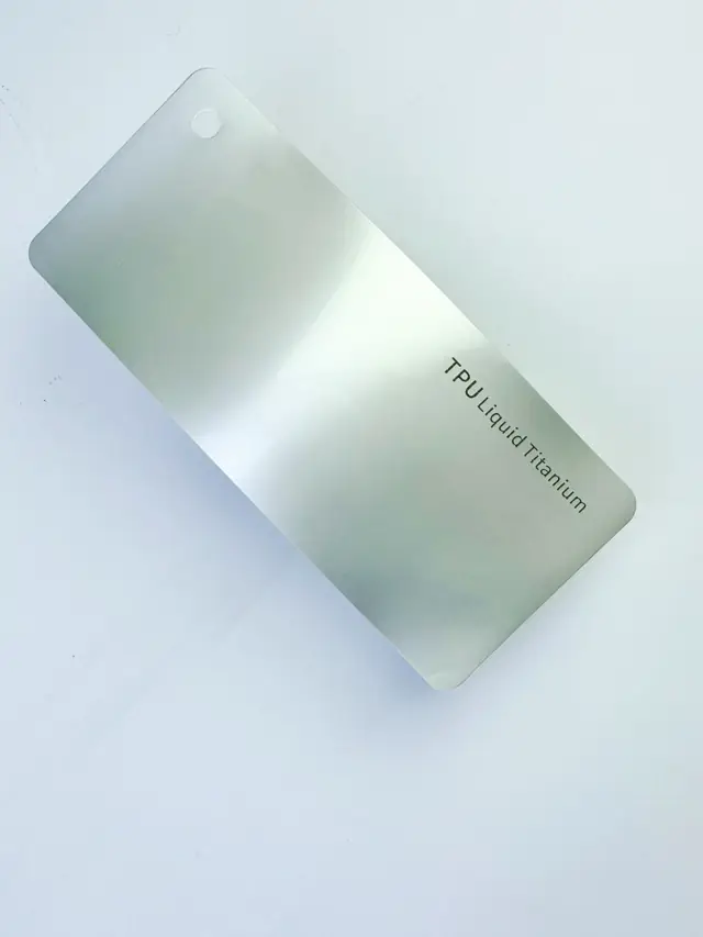 Liquid Titanium PureShield colour PPF swatch