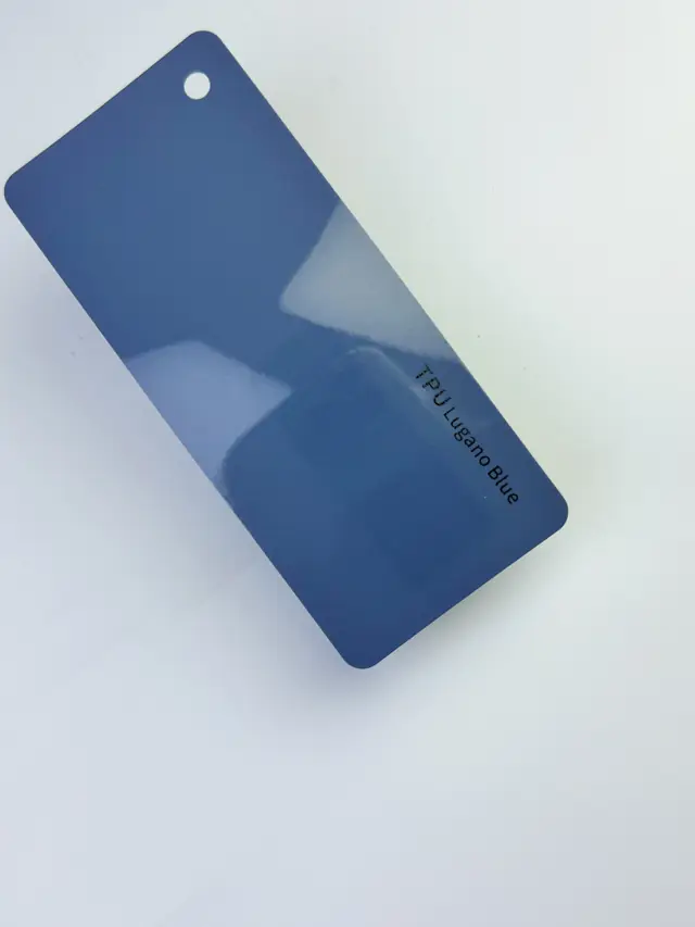 Lugano Blue 2 PureShield colour PPF swatch