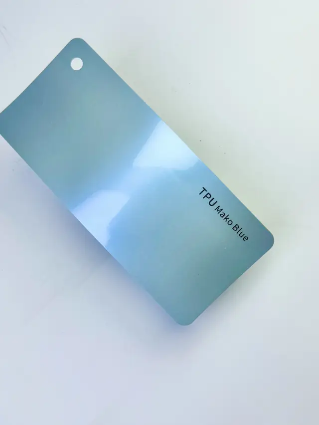 Mako Blue PureShield colour PPF swatch