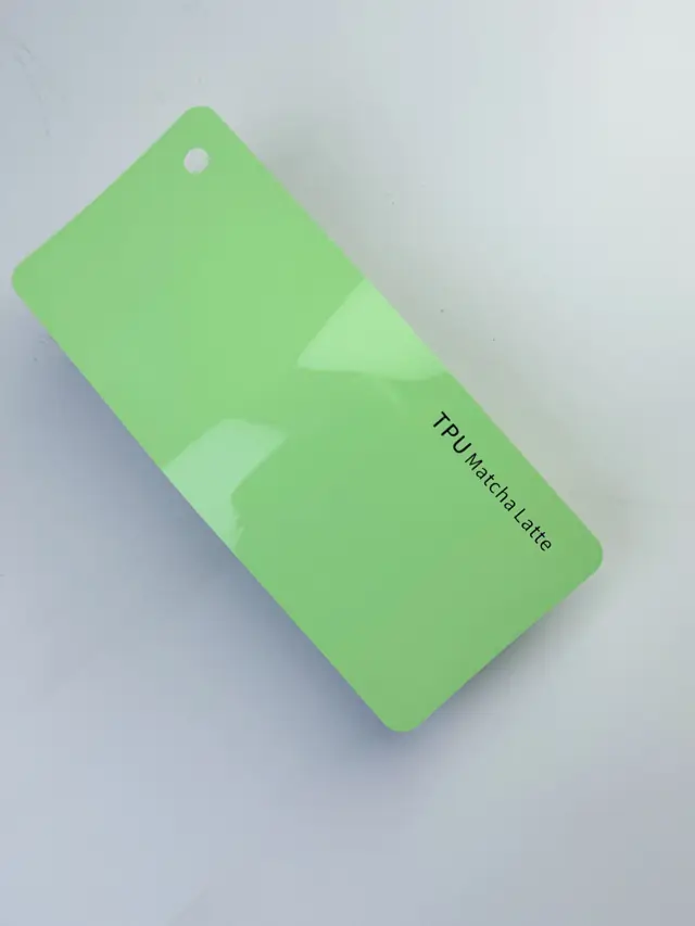 Matcha Latte PureShield colour PPF swatch