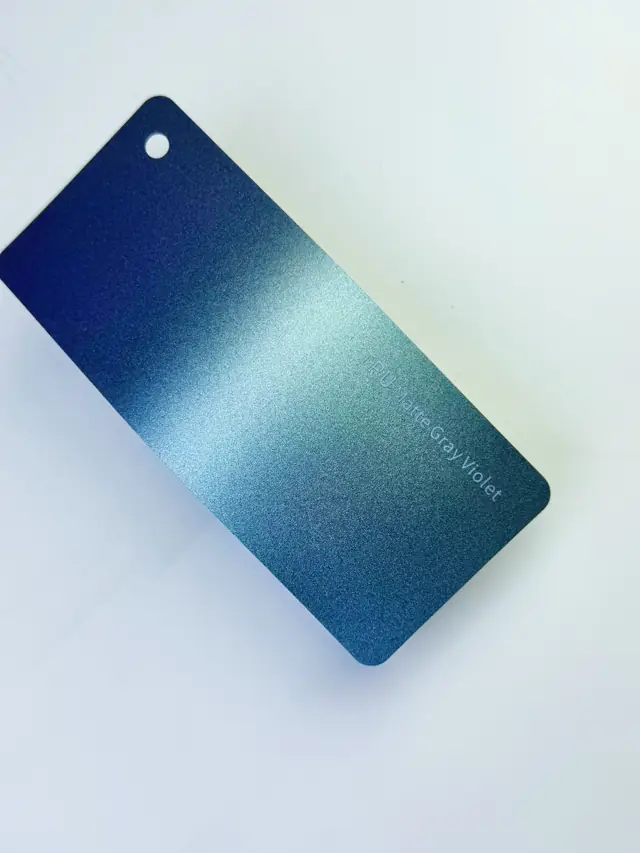Matte Gray Violet PureShield colour PPF swatch