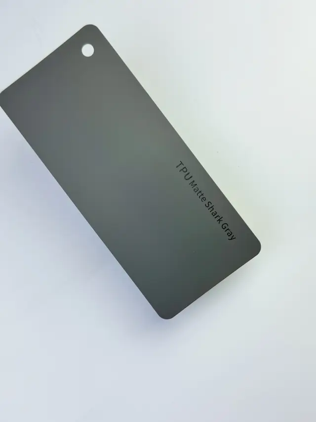 Matte Shark Gray PureShield colour PPF swatch
