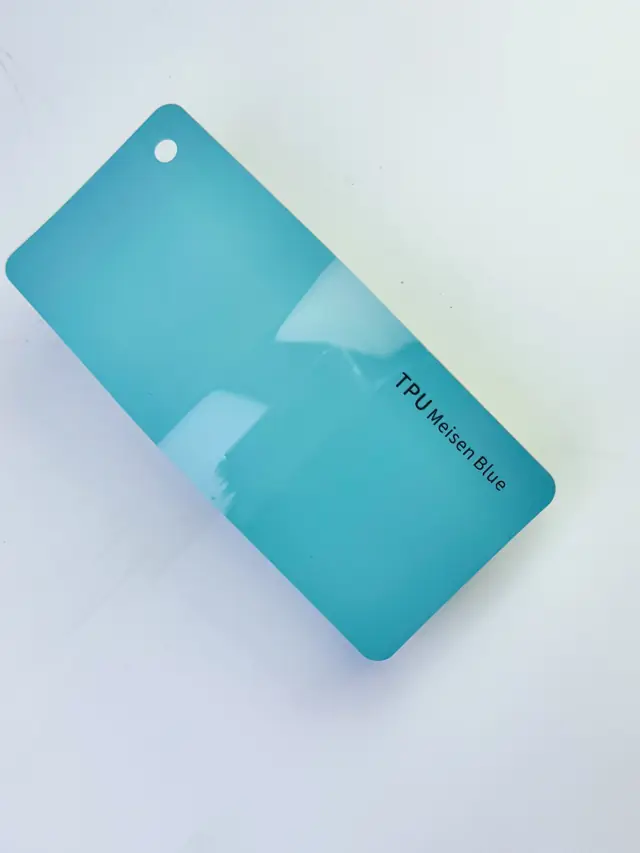 Meisen Blue PureShield colour PPF swatch