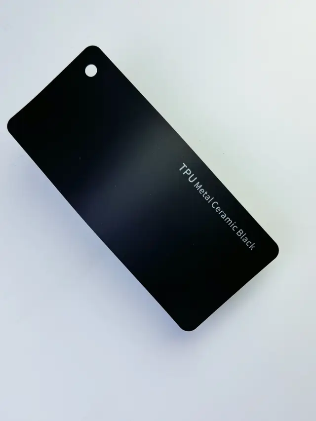 Metal Ceramic Black PureShield colour PPF swatch