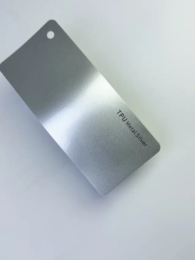 Metal Silver PureShield colour PPF swatch