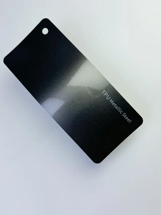 Metallic Steel PureShield colour PPF swatch