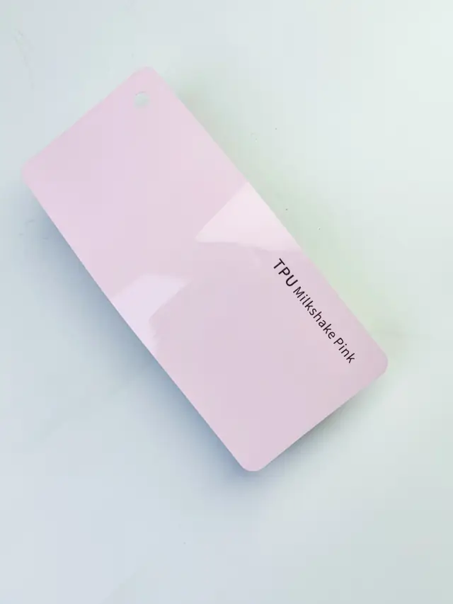 Milkshake Pink PureShield colour PPF swatch