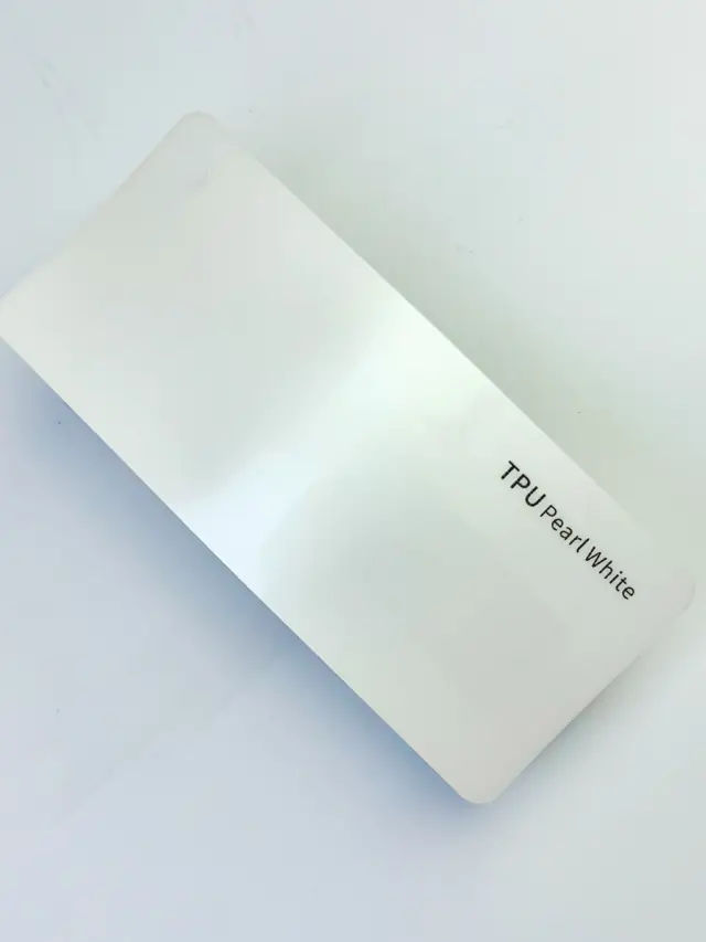 Pearl White PureShield colour PPF swatch