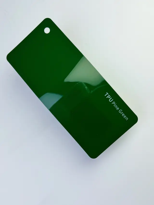 Pine Green PureShield colour PPF swatch