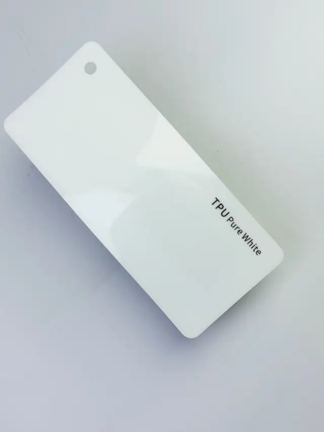Pure White PureShield colour PPF swatch