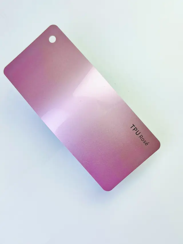 Rosé PureShield colour PPF swatch