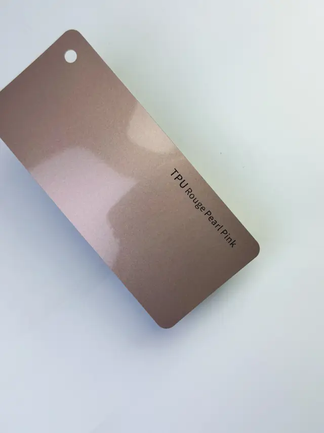 Rouge Pearl Pink PureShield colour PPF swatch