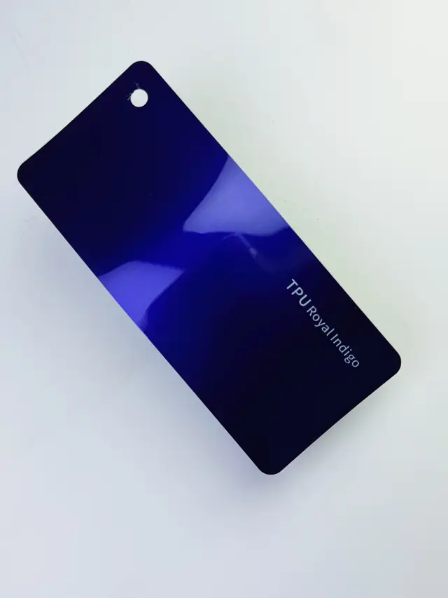 Royal Indigo PureShield colour PPF swatch