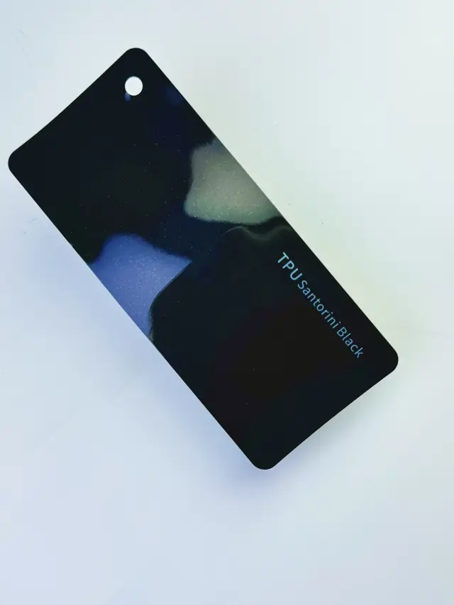 Santorini Black PureShield colour PPF swatch