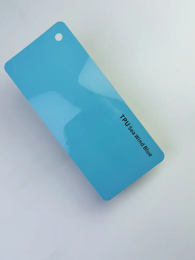Sea Wind Blue PureShield colour PPF swatch