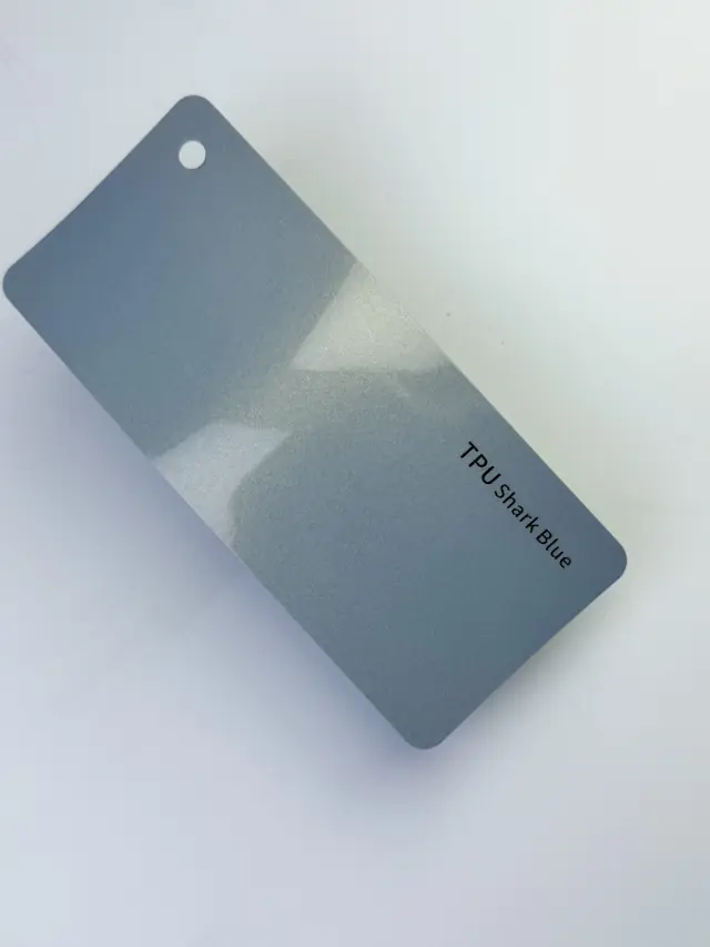Shark Blue PureShield colour PPF swatch
