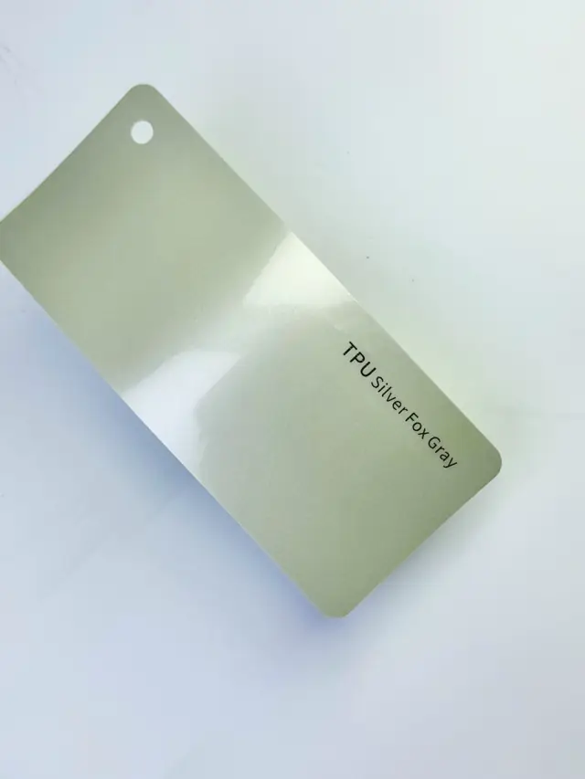 Silver Fox Gray PureShield colour PPF swatch