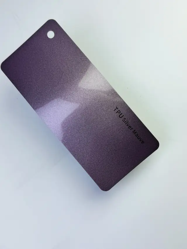 Silver Mauve PureShield colour PPF swatch