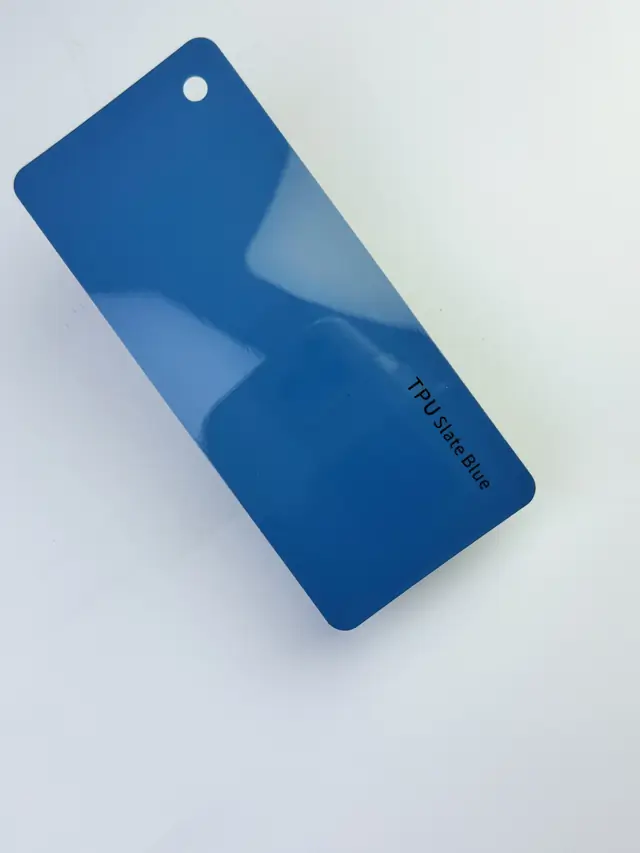 Slate Blue PureShield colour PPF swatch