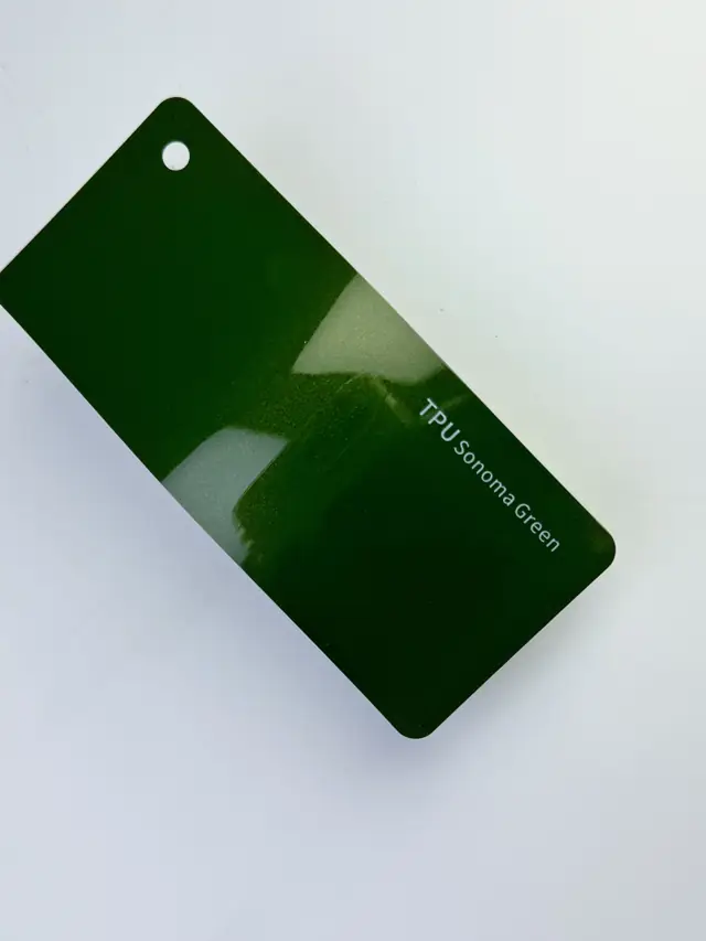 Sonoma Green PureShield colour PPF swatch