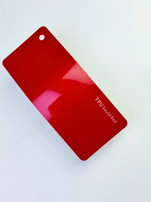 Soul Red PureShield colour PPF swatch