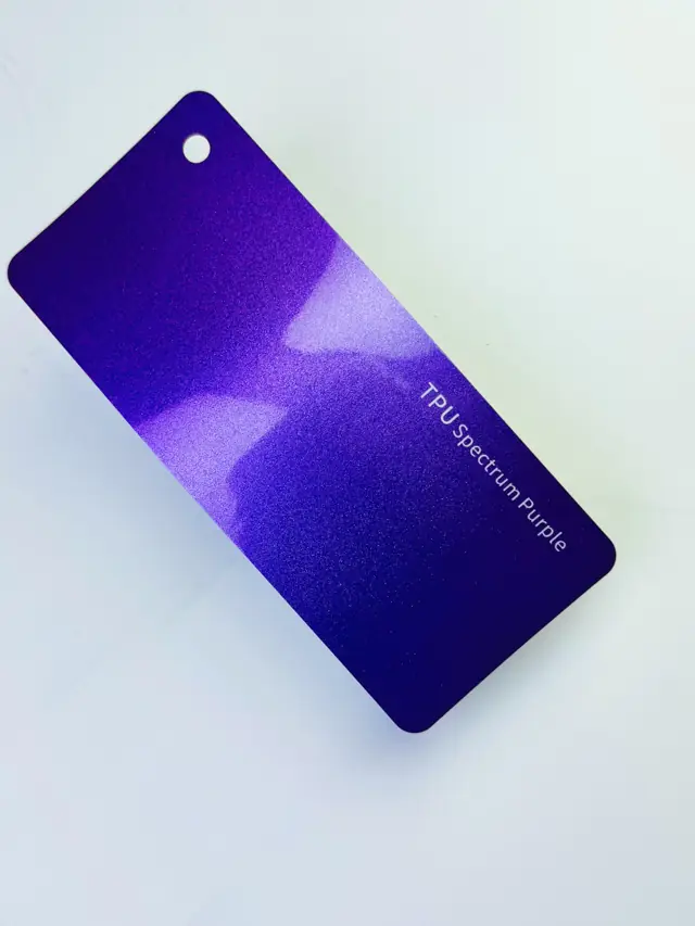 Spectrum Purple PureShield colour PPF swatch