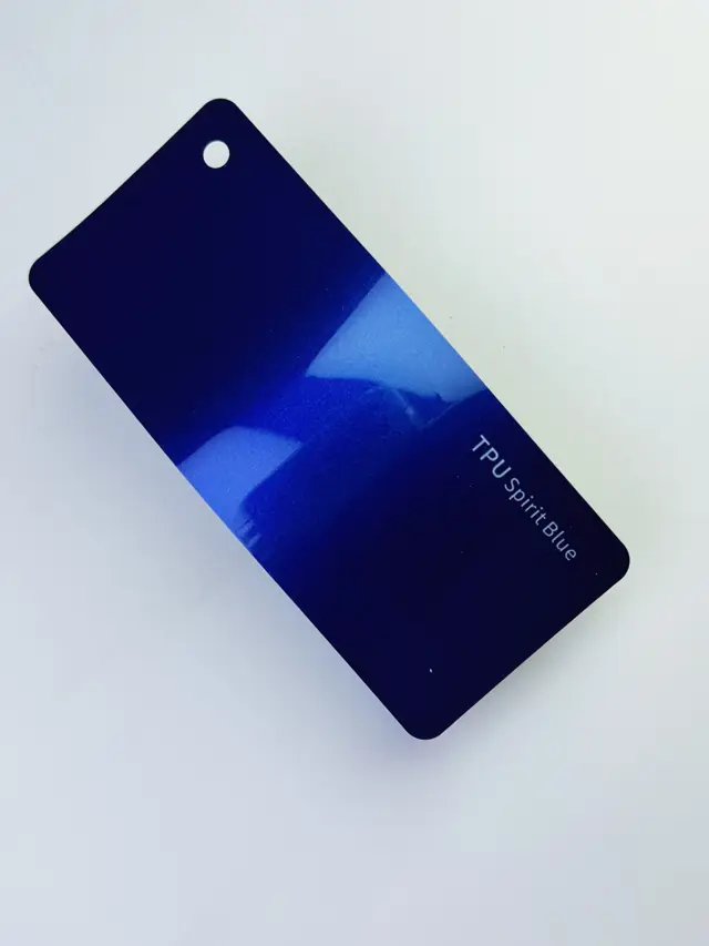Spirit Blue PureShield colour PPF swatch