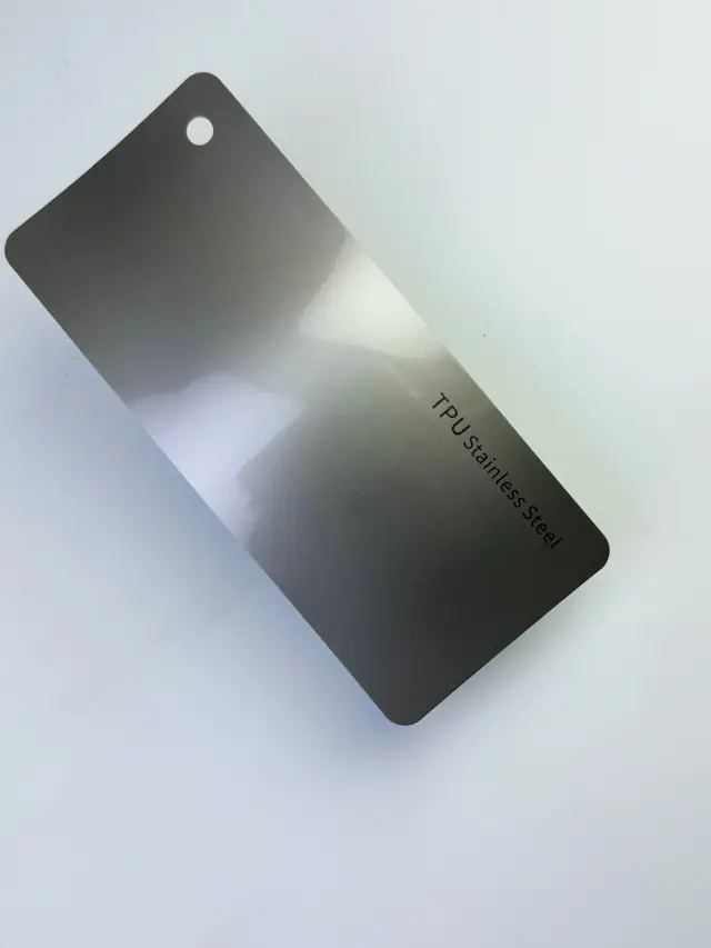 Stainless Steel PureShield colour PPF swatch