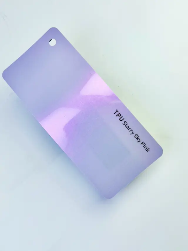 Starry Sky Pink PureShield colour PPF swatch